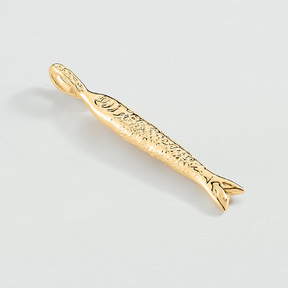 Pendentif POISSON - Doré - Tous les Talismans  | Agatha