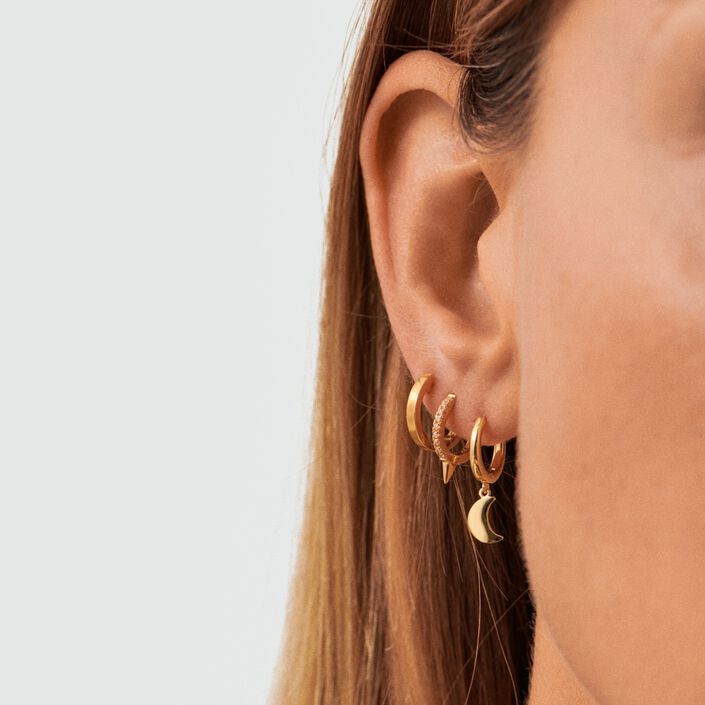 Piercing créole MIX & MATCH - Doré - Piercings  | Agatha
