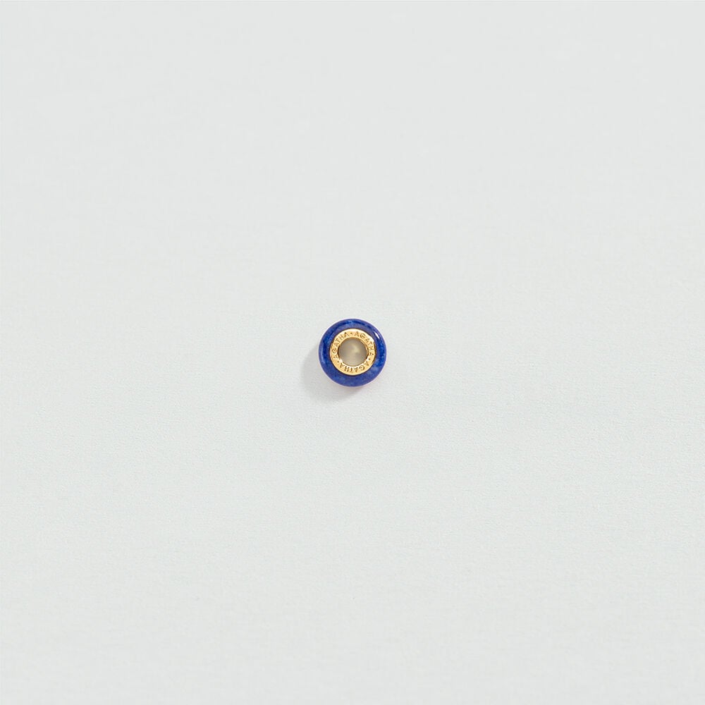 Pendentif DONUTS PIERRES NATURELLES - Lapis - Tous les charms  | Agatha