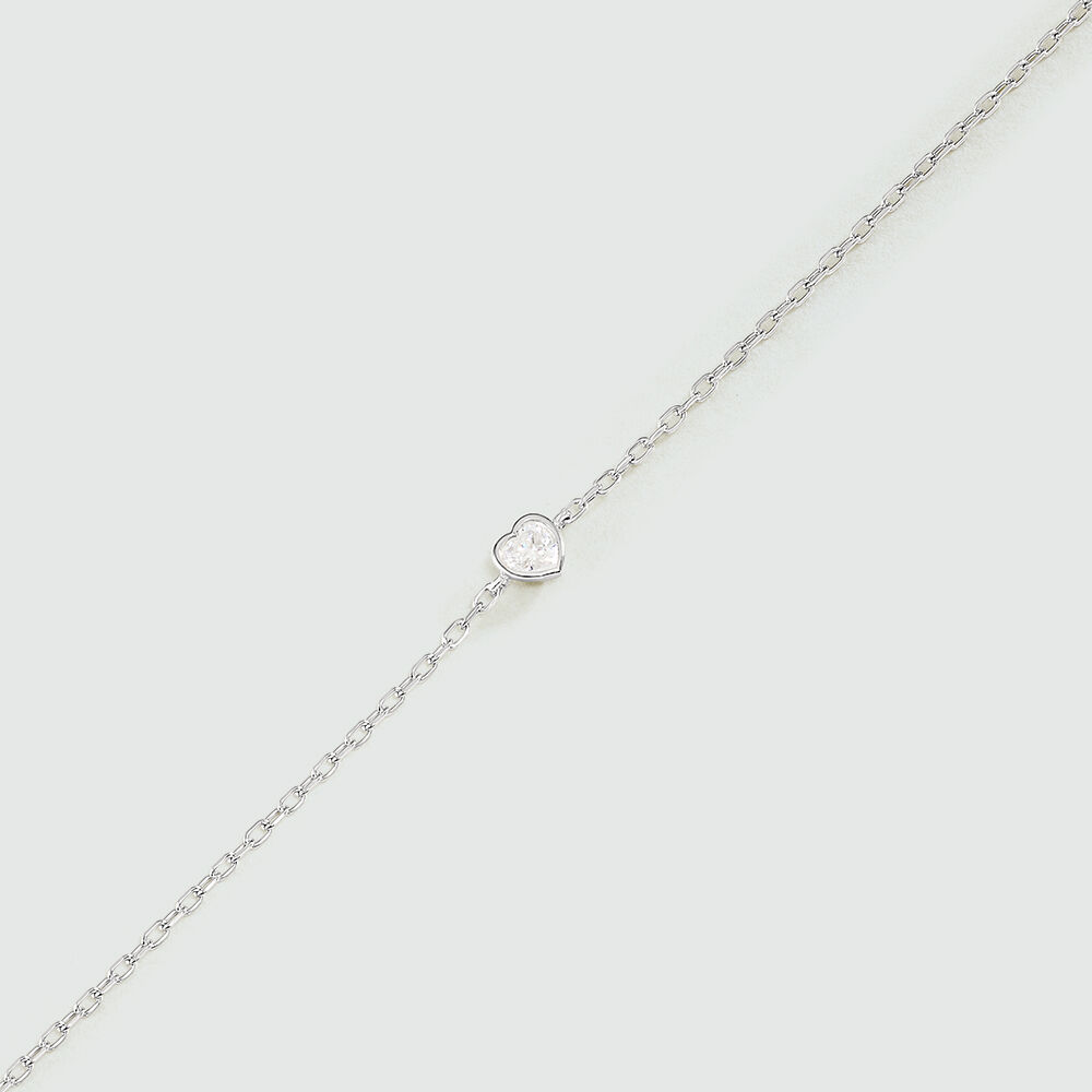 Bracelet souple ADOREE - Cristal / Argenté - Bracelets fantaisie  | Agatha