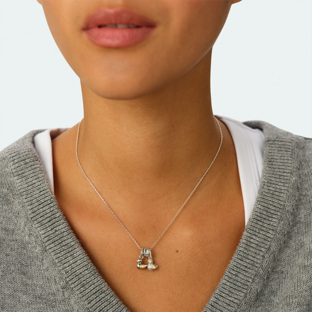 Pendentif STOPPER LUCKY - Argent&eacute; - Bijoux  | Agatha