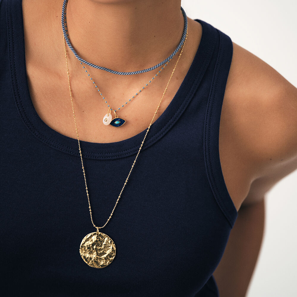 Pendentif PIERRE NATURELLE - Pierre de lune blanche - Autres pierres  | Agatha