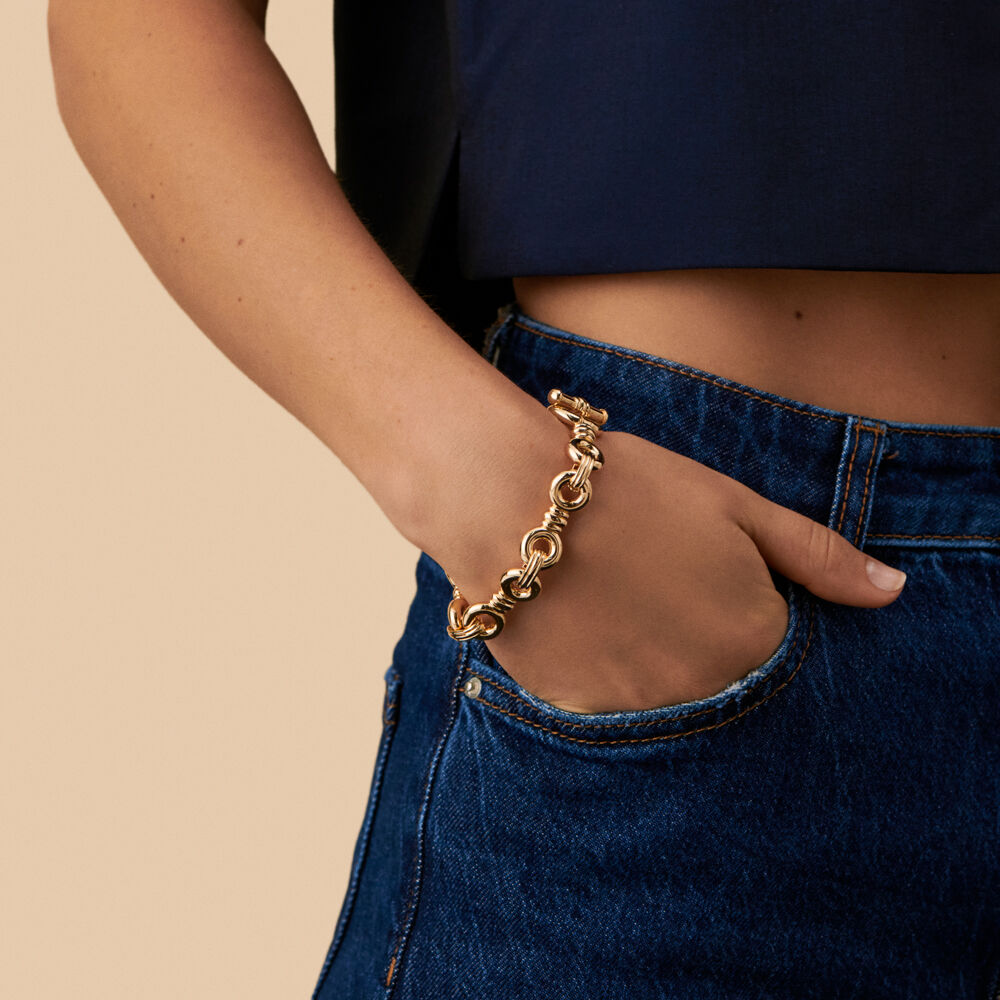 Bracelet souple 1974 - Doré - Bracelets  | Agatha