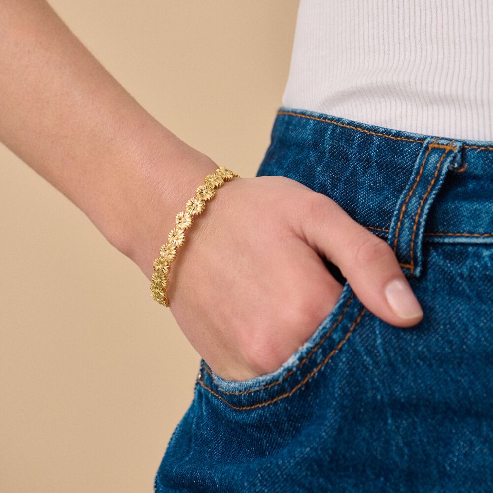 Jonc BLOSSOM - Doré - Bracelets fantaisie  | Agatha