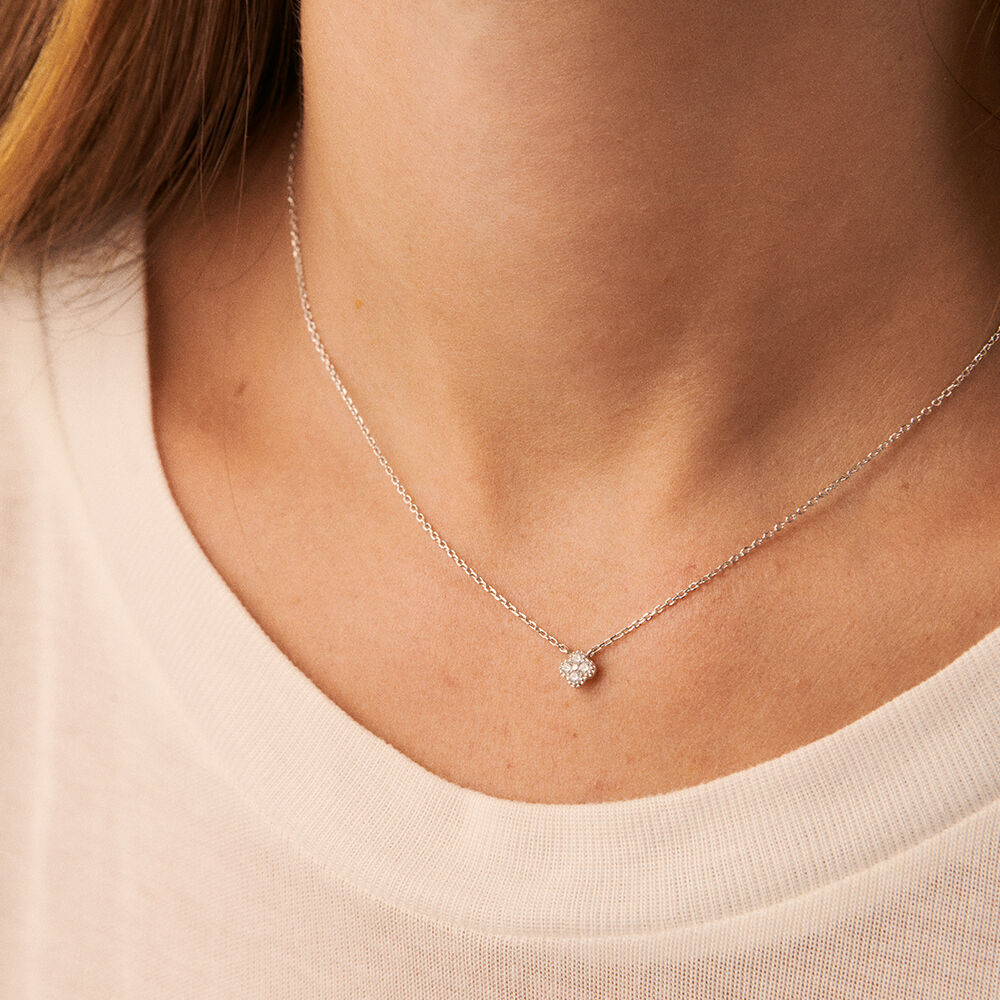 Collier ras du cou BELOVED - Cristal / Argenté