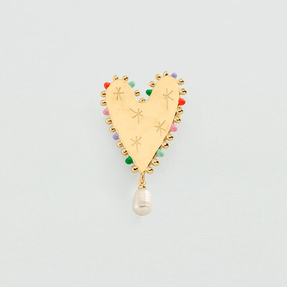 Broche PANGEA - Dor&eacute; - Broche  | Agatha