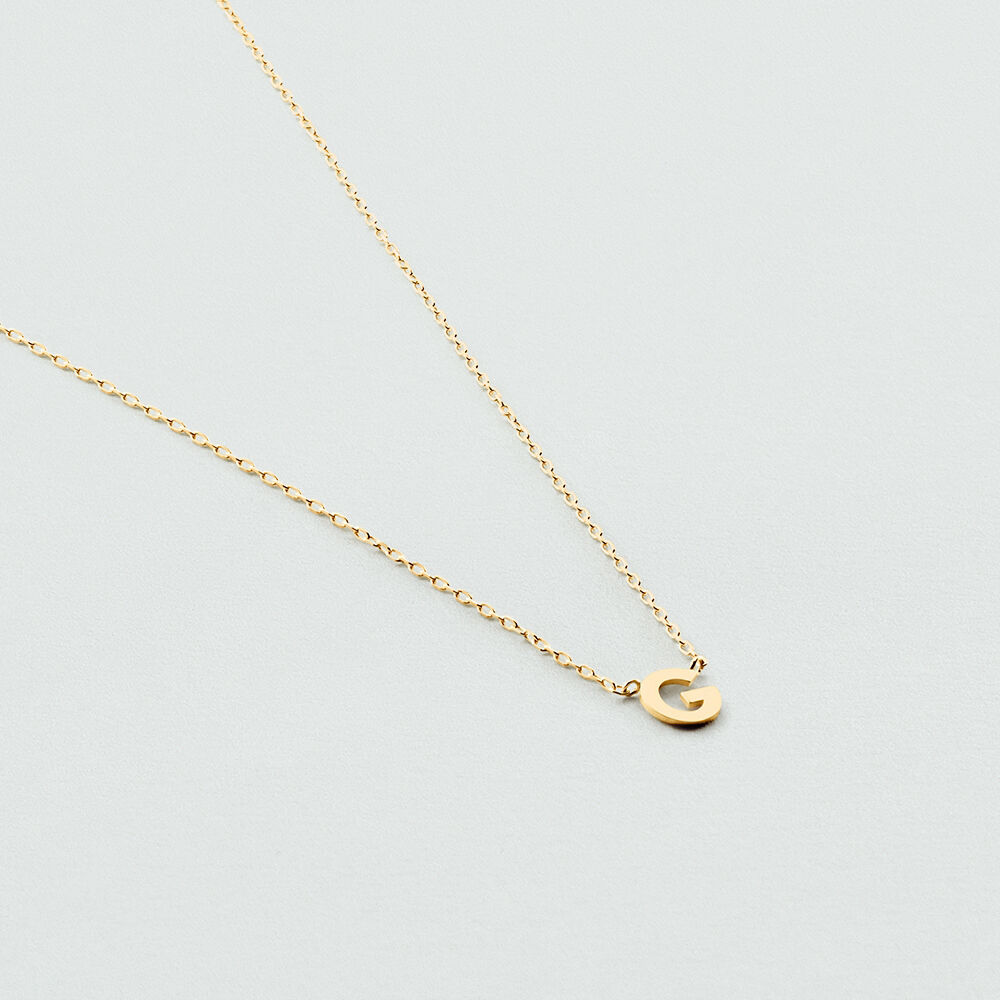 Collier ras du cou ABC - Doré - Colliers fantaisie  | Agatha