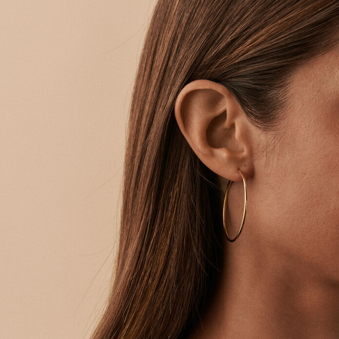 Créoles CREOLA - Doré - Boucles d'oreilles  | Agatha