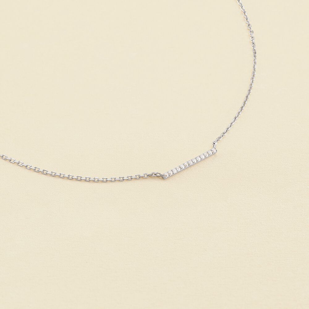Collier ras du cou BARSHINE - Cristal / Argenté - Colliers  | Agatha