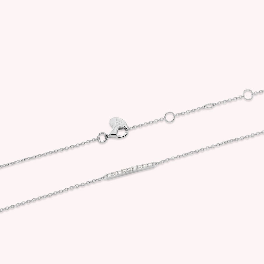 Collier ras du cou BARSHINE - Cristal / Argenté - Colliers  | Agatha