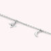 Bracelet souple GALAXIE - Cristal / Argenté - Bracelets  | Agatha