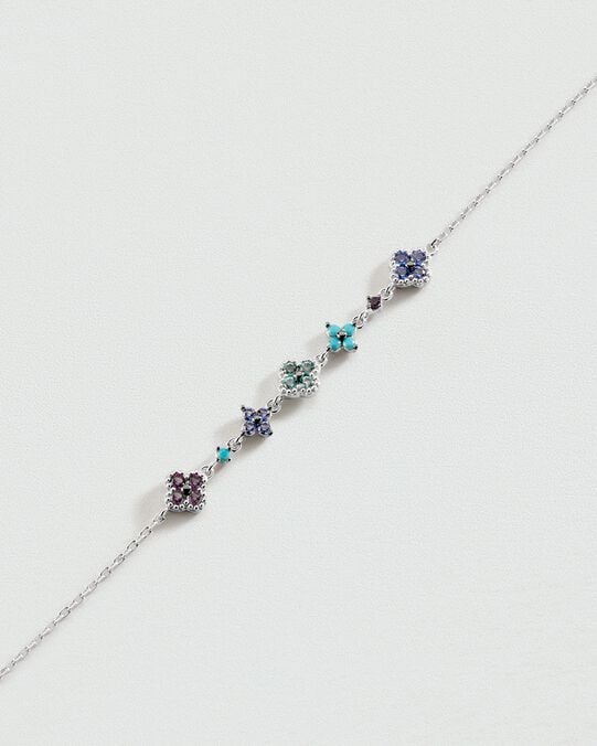 Bracelet souple BELOVED - Multicolore / Argenté - Bracelets fantaisie  | Agatha Bracelet souple BELOVED - Multicolore / Argenté - Bracelets fantaisie  | Agatha