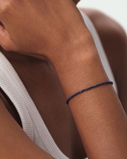 Bracelet souple PIERRES NATURELLES - Lapis - Bracelets fantaisie  | Agatha Bracelet souple PIERRES NATURELLES - Lapis - Bracelets fantaisie  | Agatha