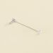 Piercing puce PERCEE - Cristal / Argenté - Piercings  | Agatha