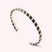 Jonc SESHA - Noir / Doré - Bracelets  | Agatha