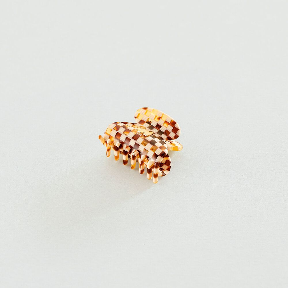 Accessoire cheveux DAMIER - Beige - Accessoires bijoux  | Agatha