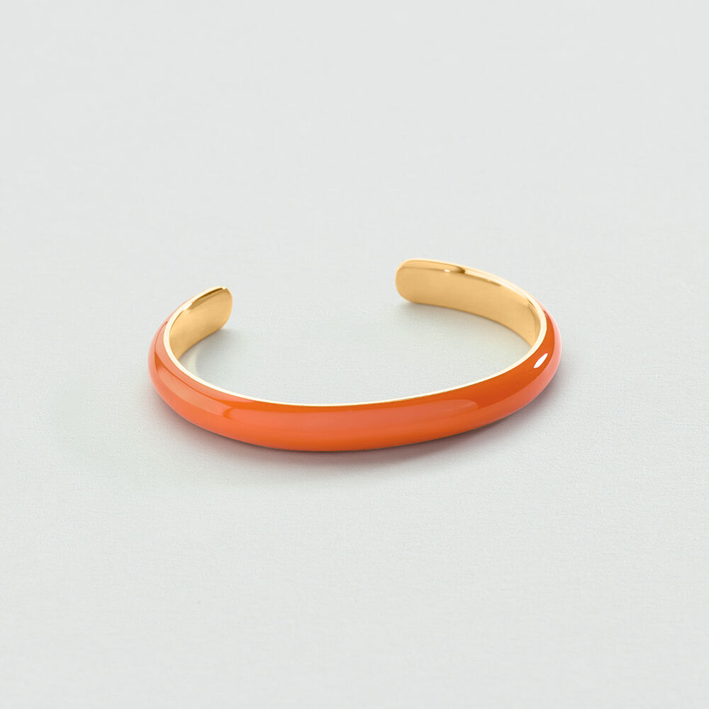 Jonc LEO - Orange / Dor&eacute; - Joncs  | Agatha