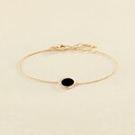 Bracelet souple MOONONYX - Onyx - Bracelets  | Agatha