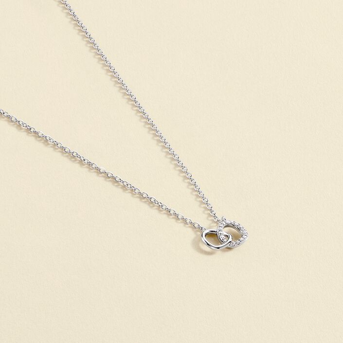Collier ras du cou RONDOU - Cristal / Argenté - Colliers  | Agatha