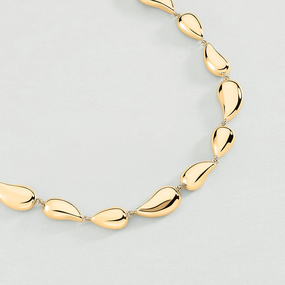 Collier ras du cou DANAE - Dor&eacute; - Colliers fantaisie  | Agatha