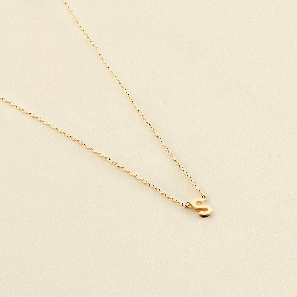 Collier ras du cou ABC - Doré - Colliers fantaisie  | Agatha