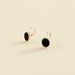 Boucles d'oreilles pendantes MOONONYX - Onyx - Boucles d'oreilles  | Agatha