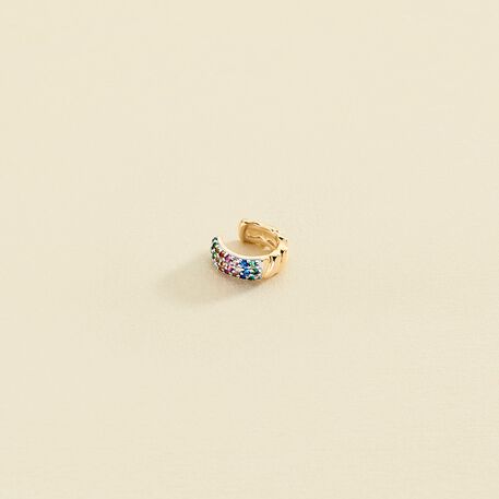 Faux piercing SIENNA - Multicolore / Doré - Piercings  | Agatha