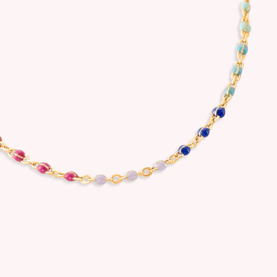 Bracelet souple SMARTY - Multicolore / Doré - Bracelets  | Agatha