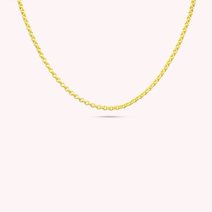 Chaine BE COOL - Jaune - Bijoux  | Agatha