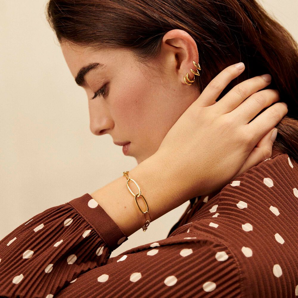 Bracelet souple CHAIN - Doré - Bracelets  | Agatha