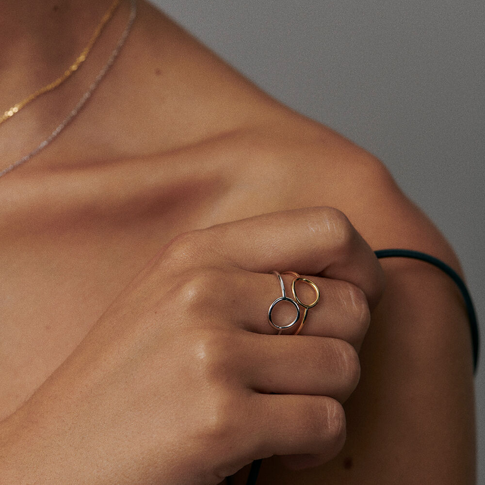 Bague fine PHILRING - Doré - Bagues fantaisie  | Agatha
