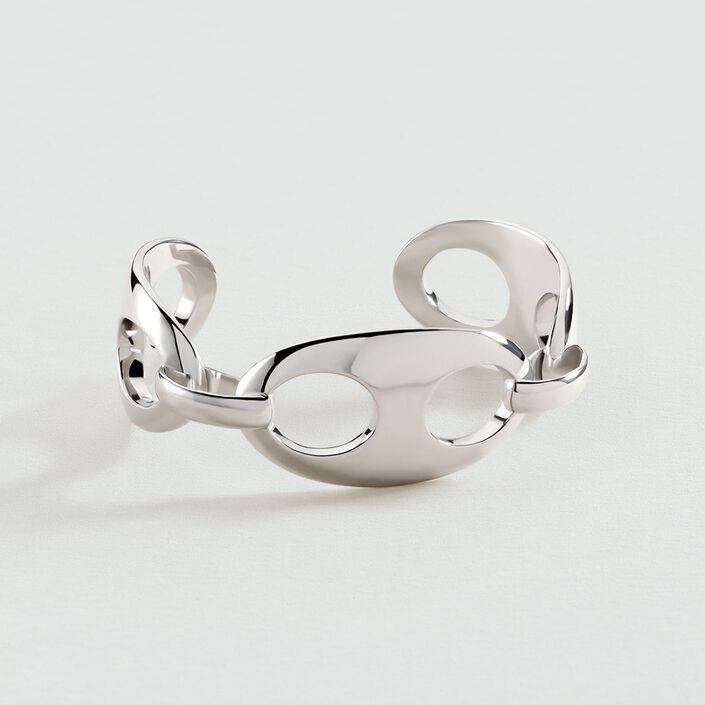 Jonc ETREINTE - Argenté - Bracelets  | Agatha