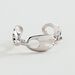 Jonc ETREINTE - Argenté - Bracelets  | Agatha