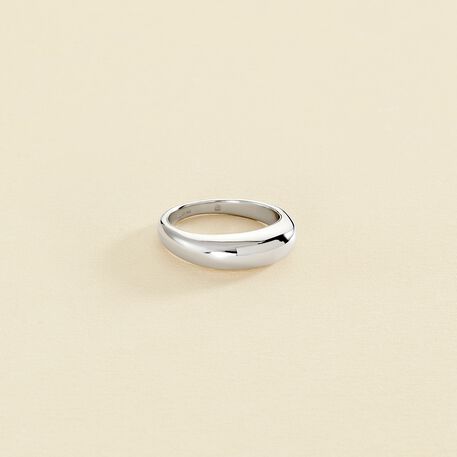 Bague fine LEO - Argenté - Bagues  | Agatha