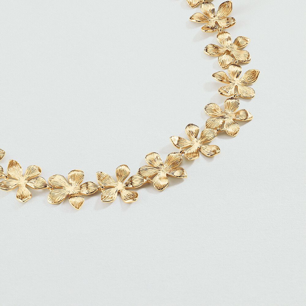 Collier ras du cou BLOOM - Doré - Colliers fantaisie  | Agatha