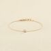 Bracelet souple GLORIA - Cristal / Doré - Bracelets  | Agatha