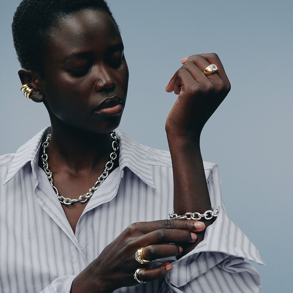 Collier ras du cou LEA - Argent&eacute; - Colliers ras du cou  | Agatha