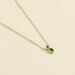 Collier ras du cou ASTRE - Vert / Doré - Colliers  | Agatha