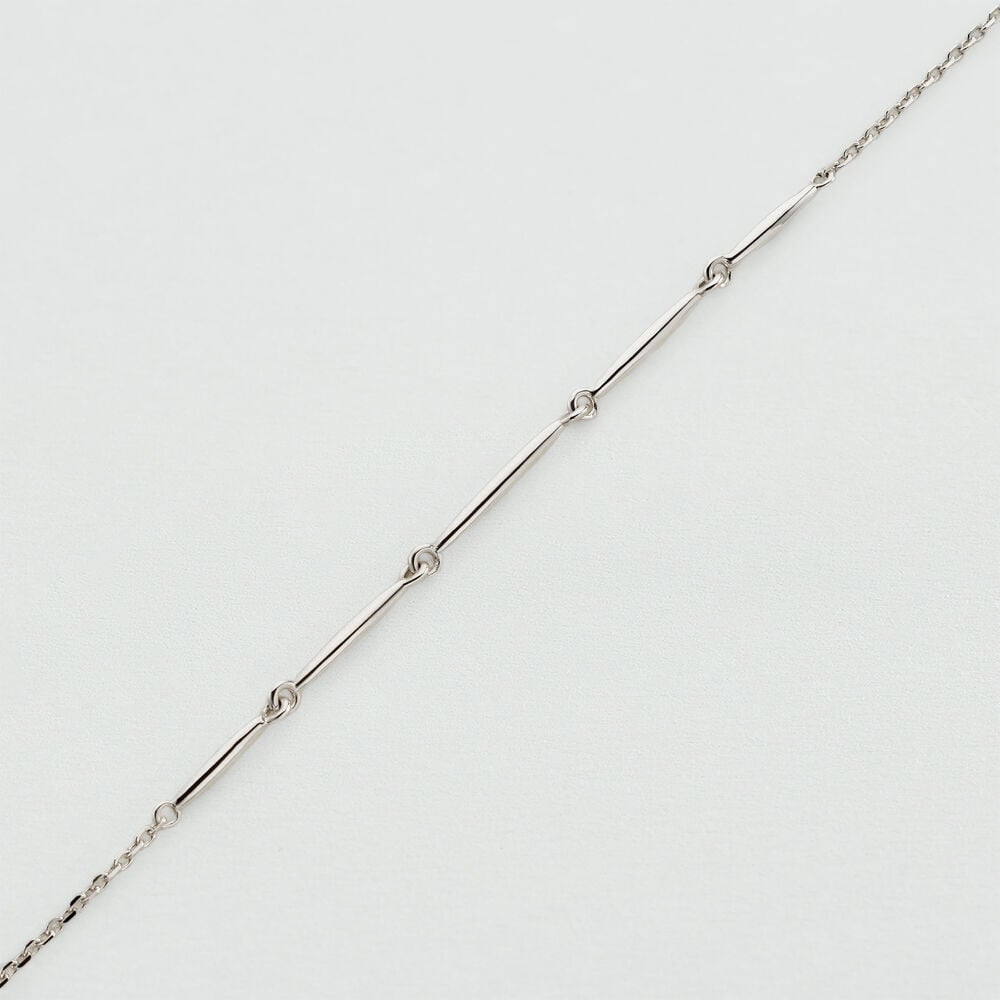 Bracelet souple RADIEUX - Argent&eacute; - Bracelets fantaisie  | Agatha