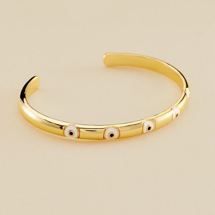 Jonc CYCLADES - Doré - Bracelets  | Agatha