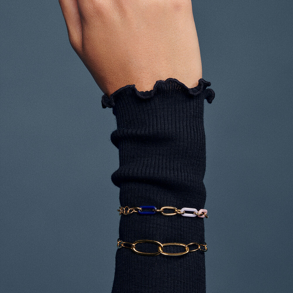 Bracelet souple CHAIN - Doré - Bracelets  | Agatha