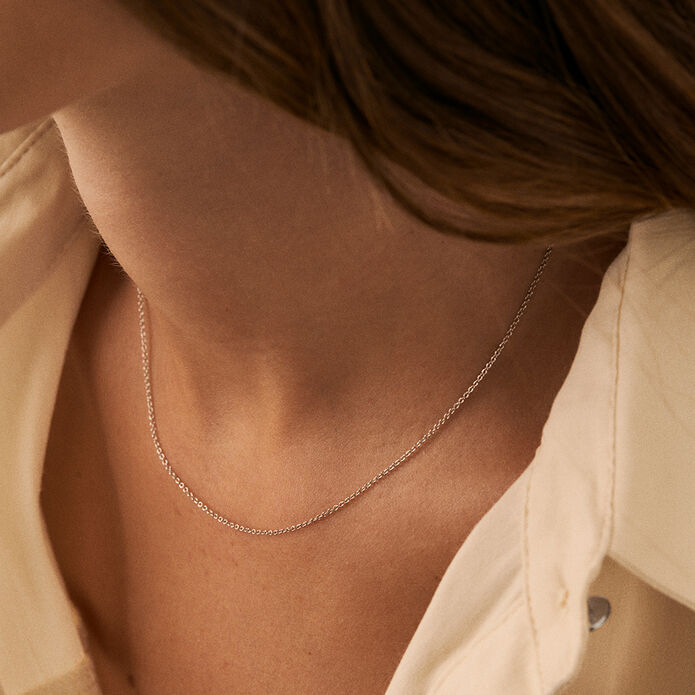 Chaine FORCAT - Argenté - Colliers  | Agatha