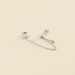 Piercing ear cuff AMAS - Cristal / Argenté - Piercings  | Agatha