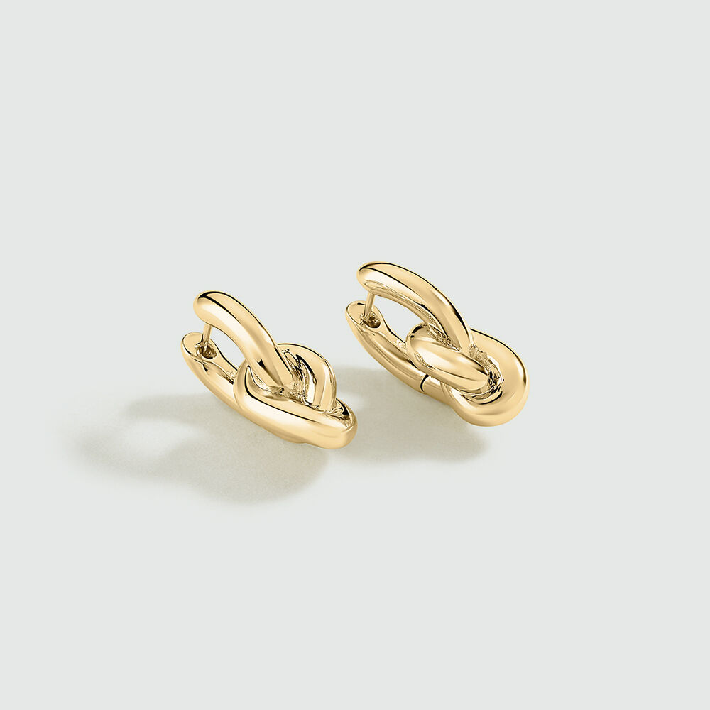 Créoles LOULOU - Doré - Boucles d'oreilles fantaisies  | Agatha