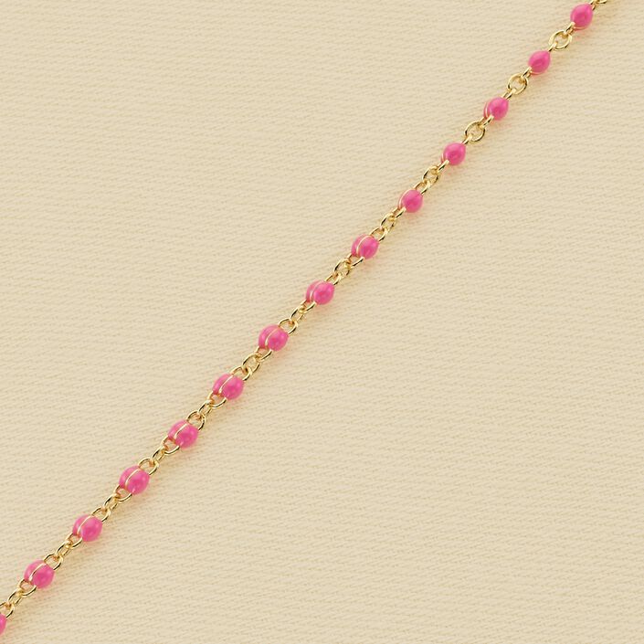 Chaîne de cheville SMARTY - Rose fluo - Bracelets  | Agatha