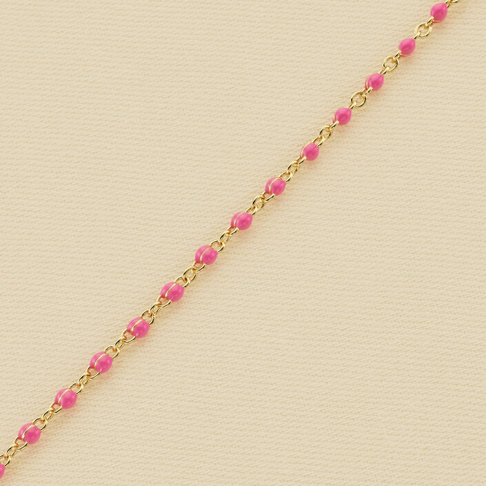 Chaîne de cheville SMARTY - Rose fluo - Bracelets  | Agatha