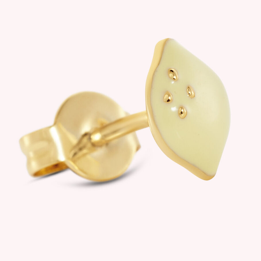 Piercing puce MIX & MATCH - Jaune / Doré - Piercings  | Agatha