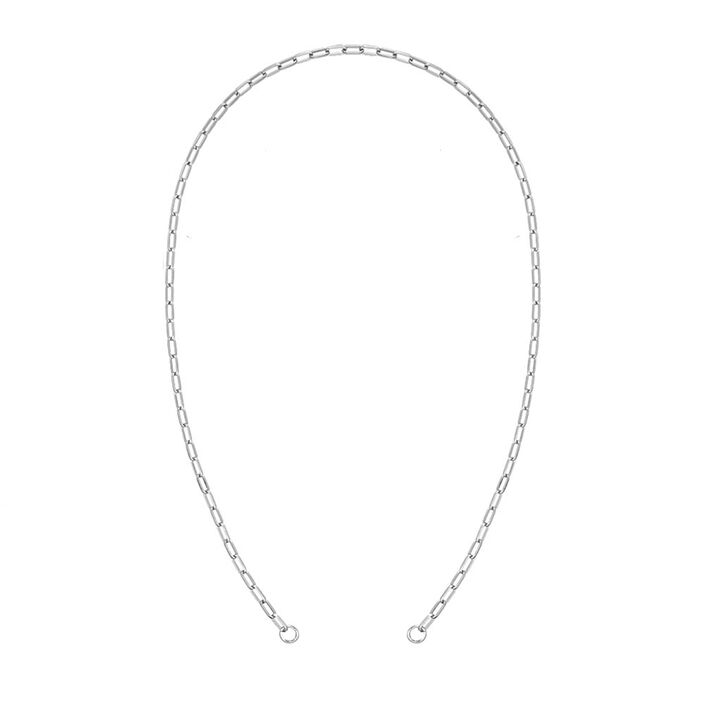 Chaine BE SQUARE - Argenté - Bijoux  | Agatha