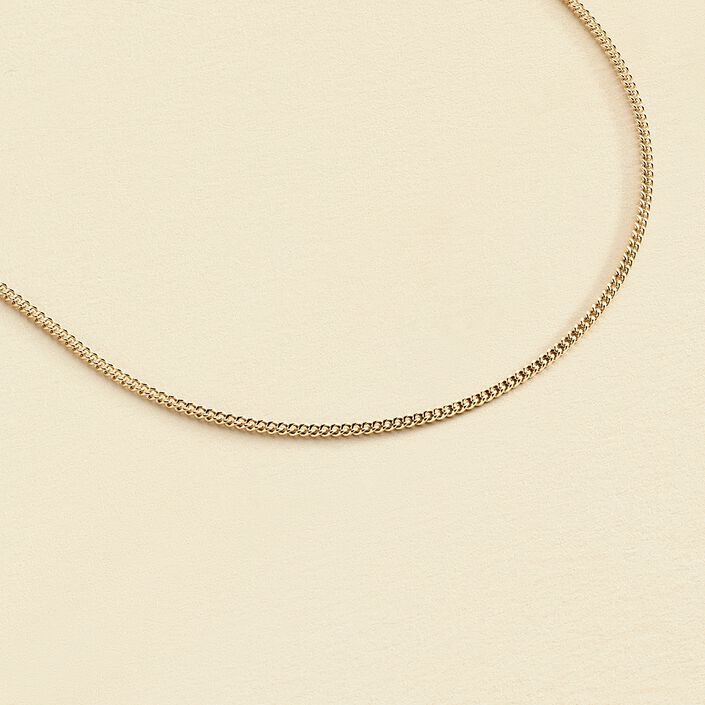 Collier ras du cou EFFLEURE - Doré - Colliers  | Agatha