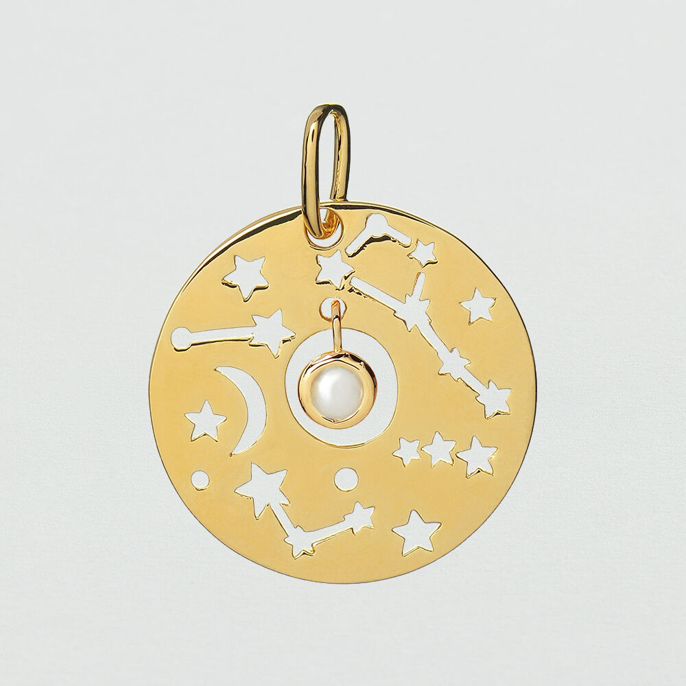 Pendentif BIRTH - Perle / Doré - Outlet  | Agatha